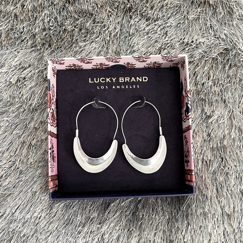 Lucky Brand Hoop Earrings